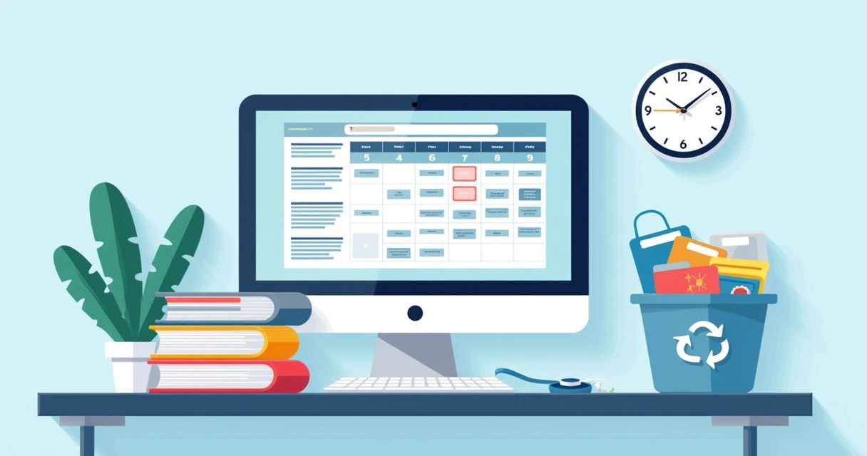 Computador exibe agenda digital veterinária com exames e anotações 