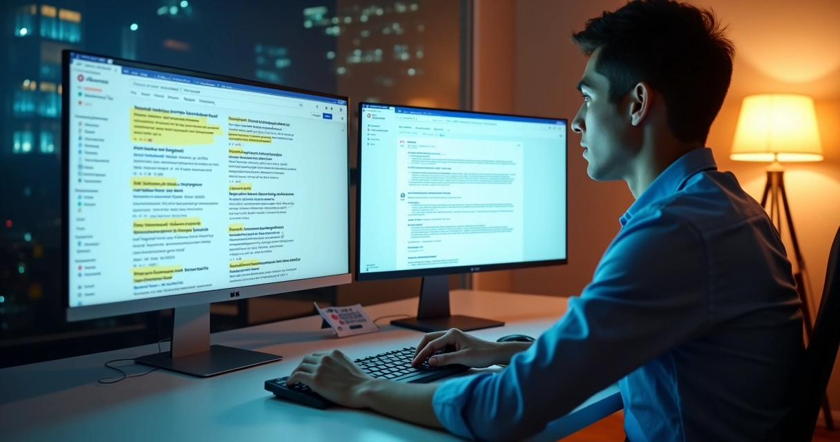 Profissional ajustando descrição de serviço local em tela com mapa ao lado 