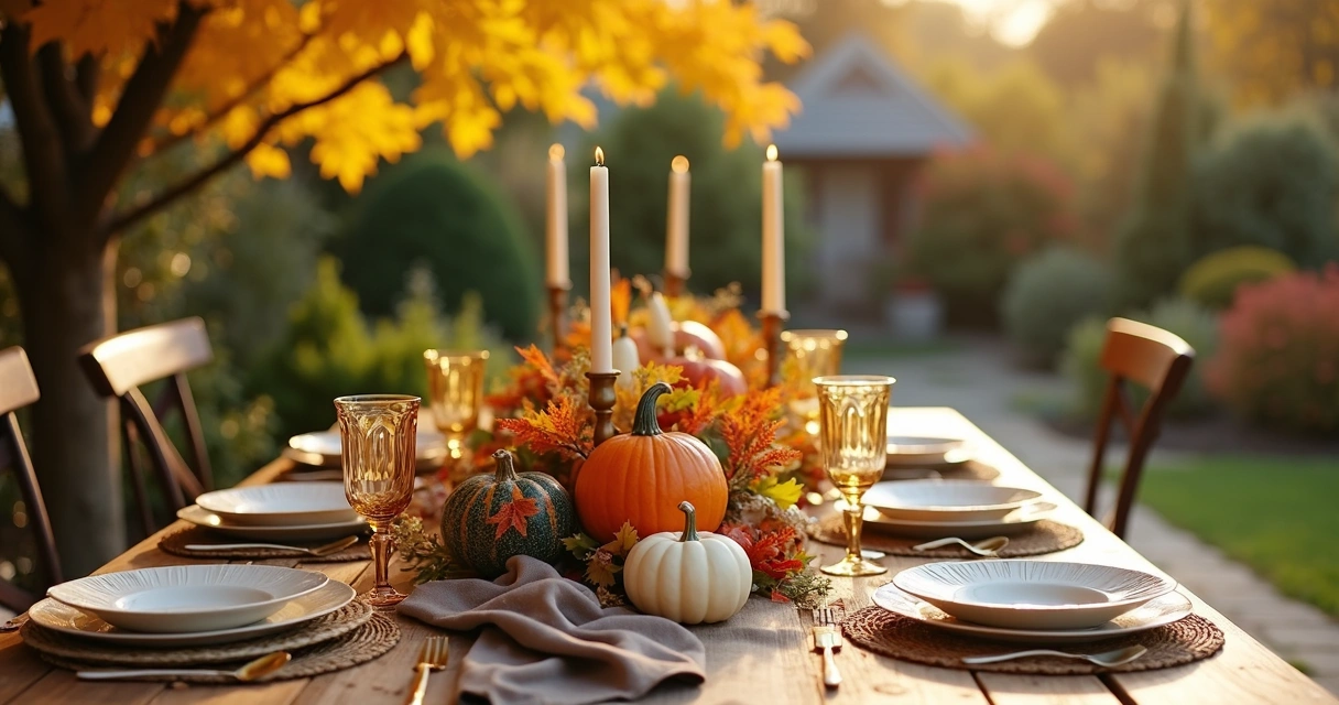 Thanksgiving Table Setup Ideas for Your Outdoor Dining Area - Urban Oasis