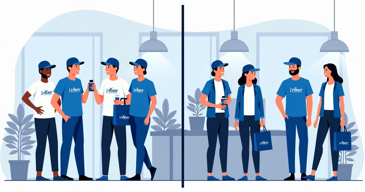 padronização uniforme corporativo franquias e filiais 