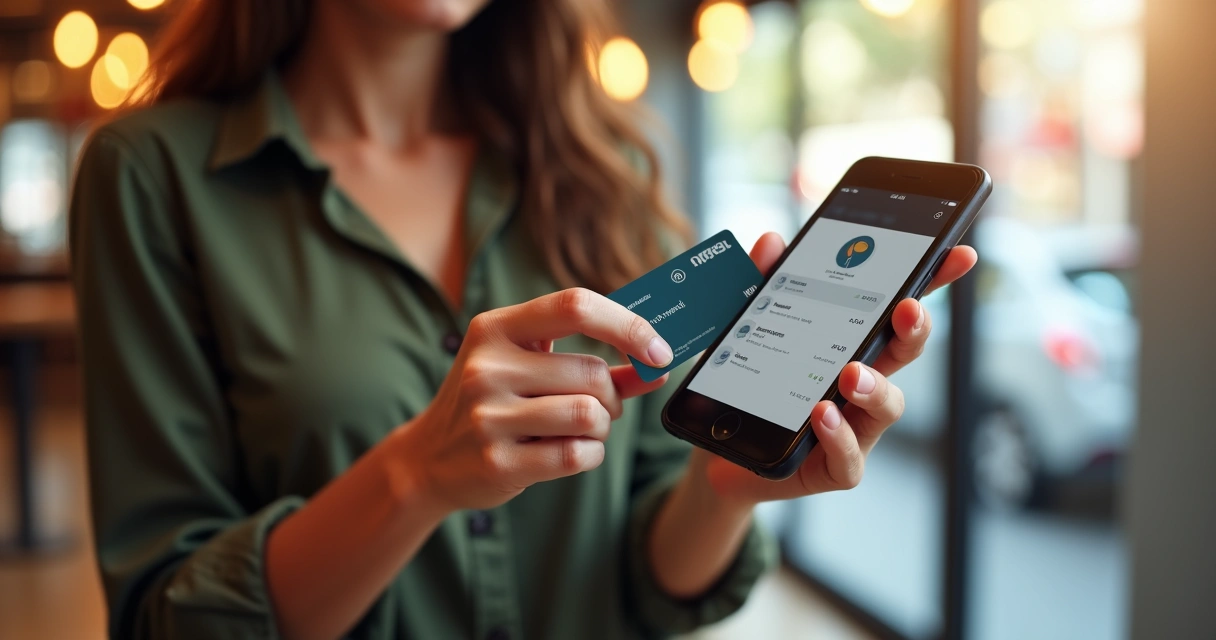 Pagamento por aproximação com smartphone e maquininha 
