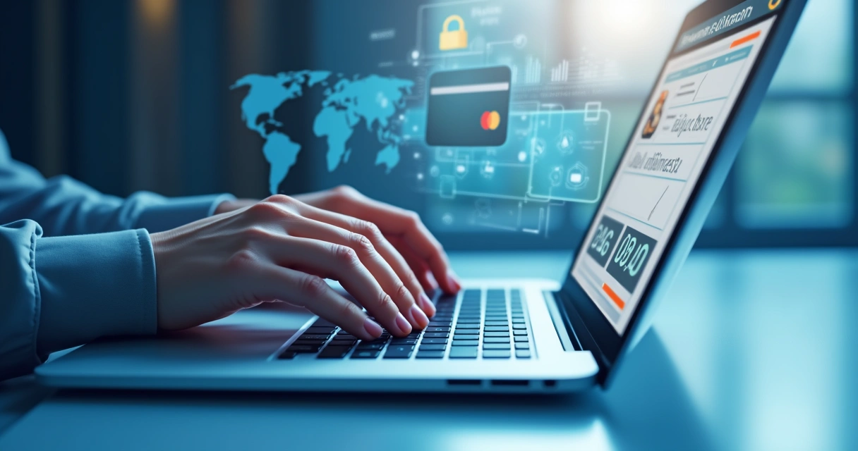 Pagamento em site estrangeiro com cartão virtual 