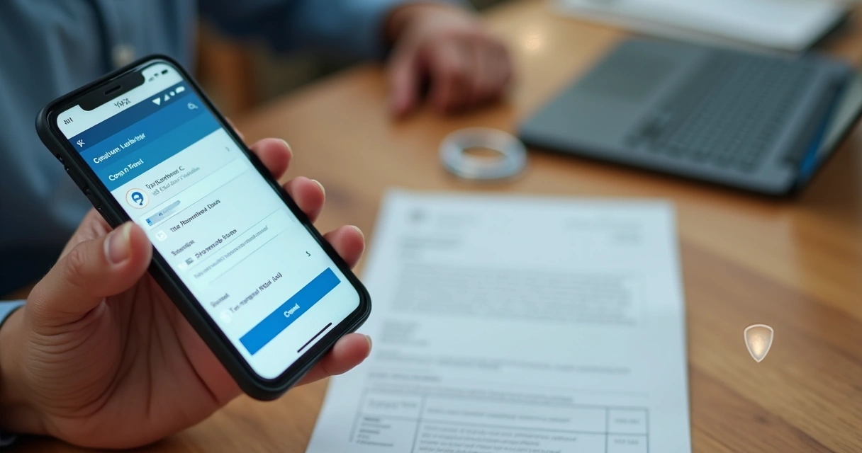 Tela de celular exibindo comprovante de pagamento PIX com razão social e CNPJ em destaque 