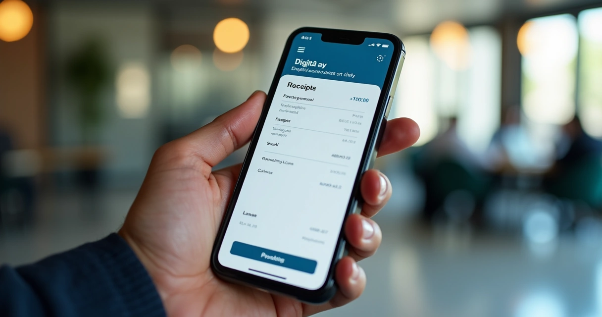 Comprovante digital de pagamento de DARF visto em tela de celular 