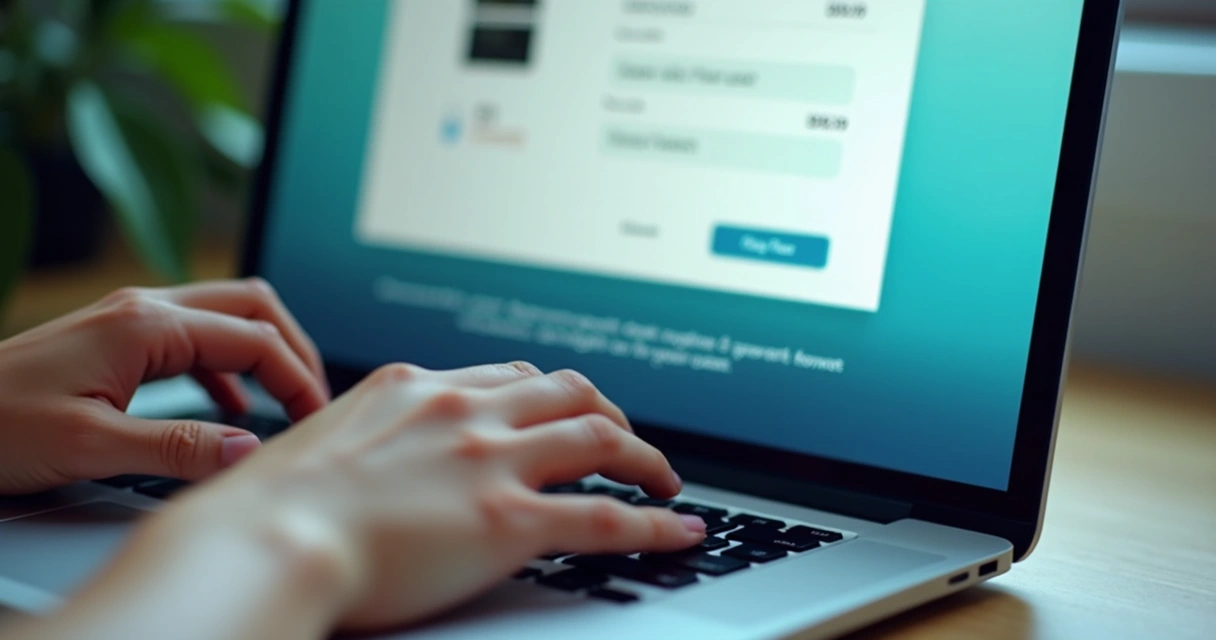 Tela de pagamento online com cartão e Pix lado a lado 