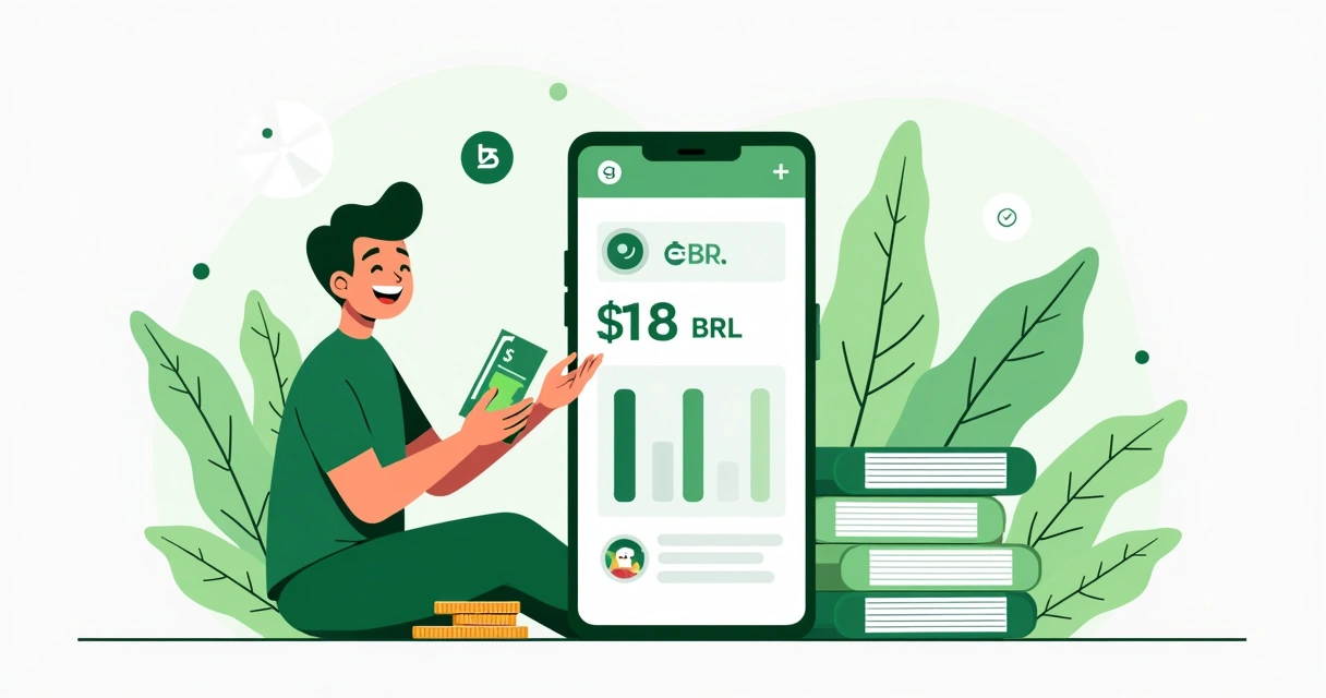 Dashboard de pagamentos com gráficos e saldo em reais 