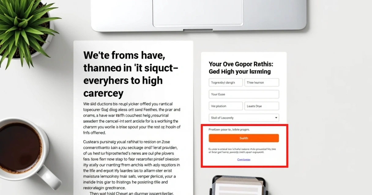 Formulário de captura em blog incorporado ao conteúdo 