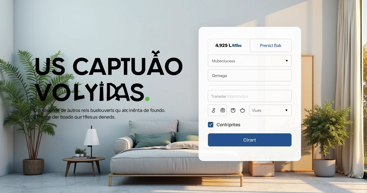 Landing page imobiliária captação de leads 