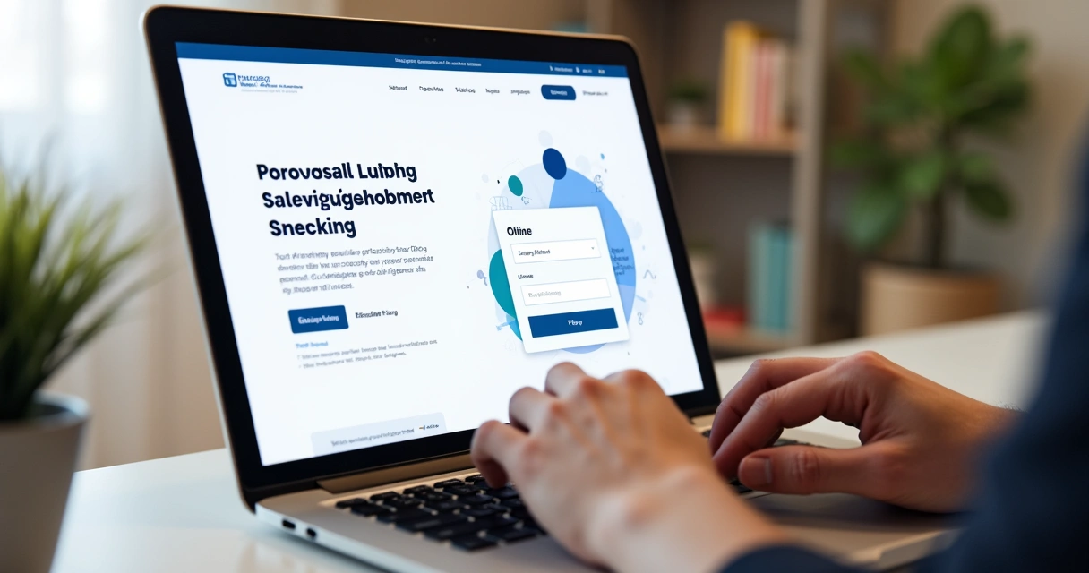 Exemplo de página de conversão com design limpo e formulário 