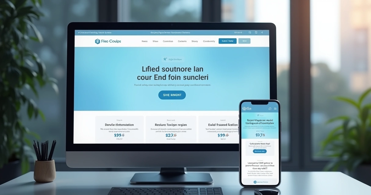 Página de conversão bem estruturada com formulário simples e destaque no botão de ação 