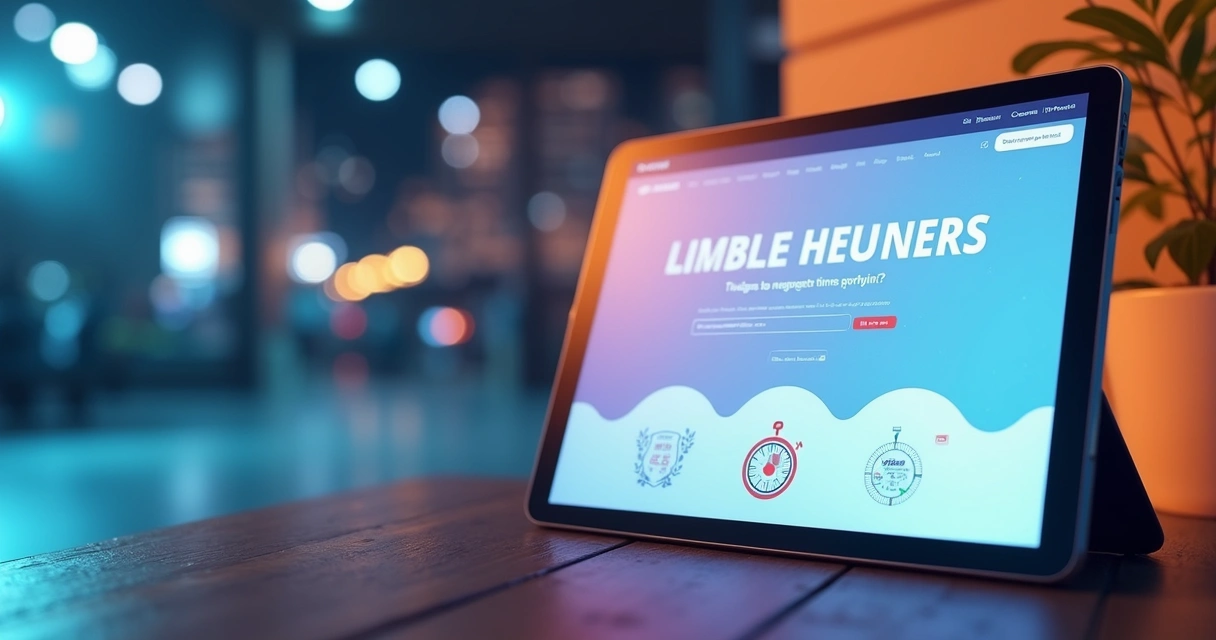 Tela de site rápida com conteúdo relevante e retorno positivo.