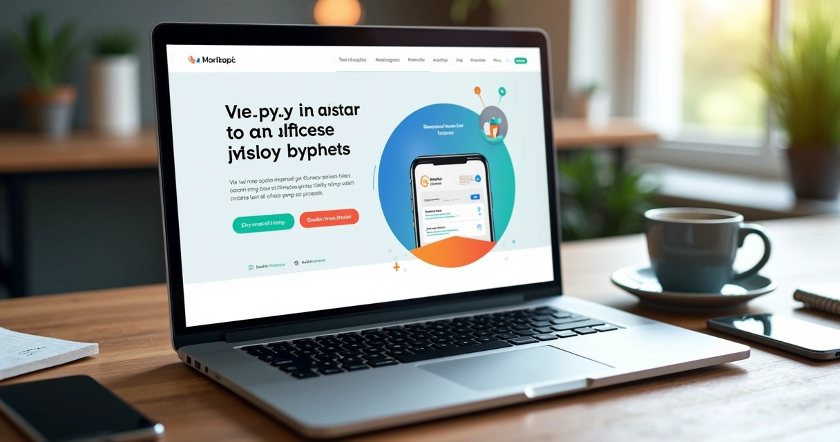 Exemplo de página de upsell eficiente com componentes visuais claros 