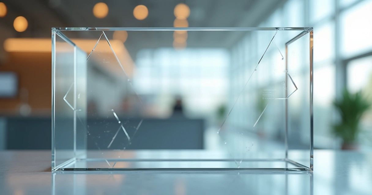 Painel de acrílico cortado a laser com detalhes precisos 