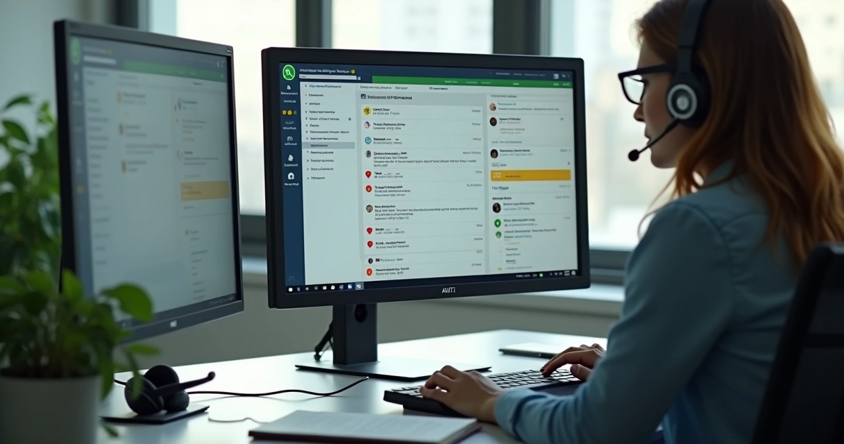 Painel com alertas de mensagens atrasadas em atendimento online 