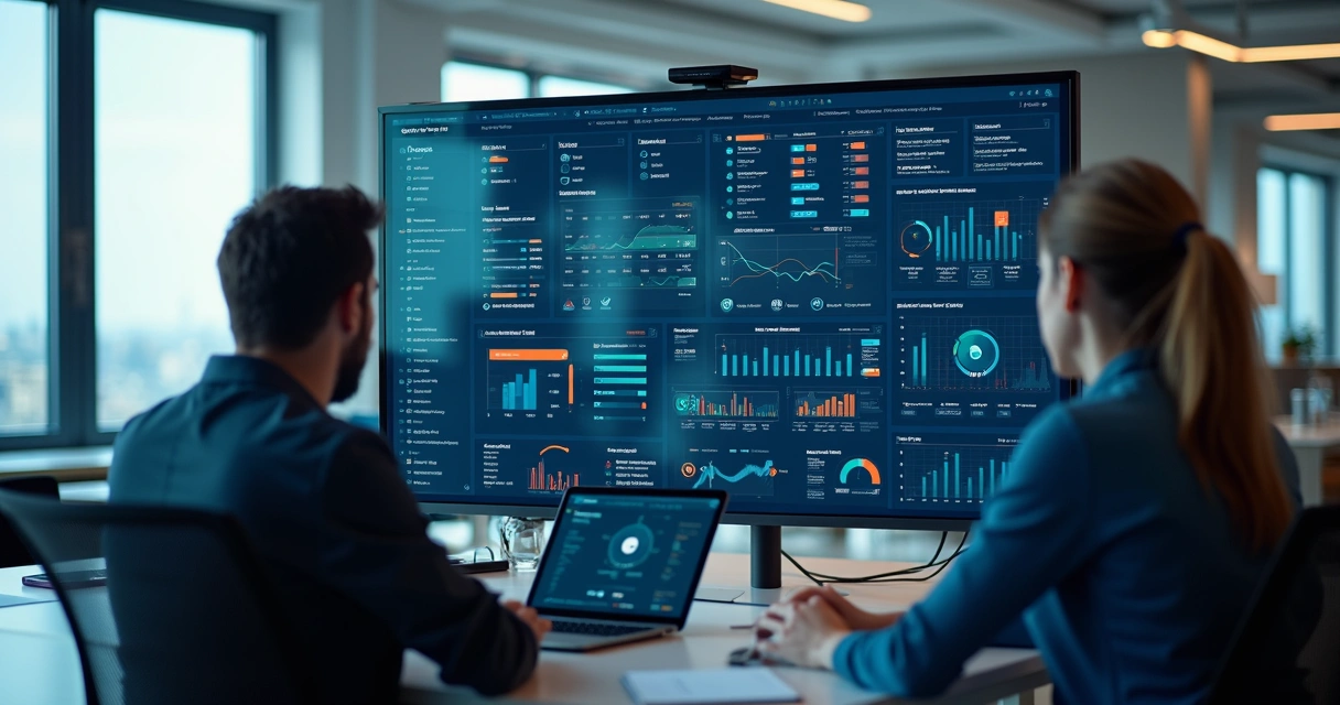 Painel com alertas de automação e métricas em tempo real 