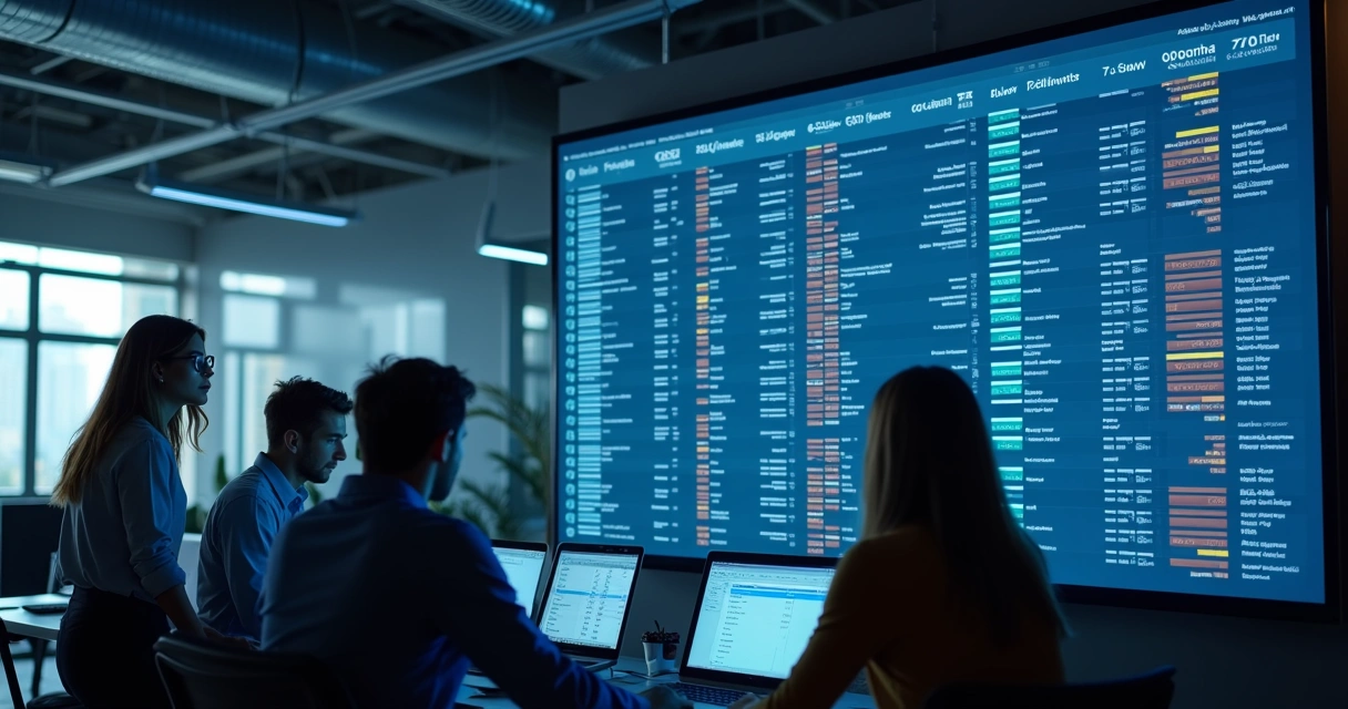 Painel de alertas com chamados pendentes do SLA 