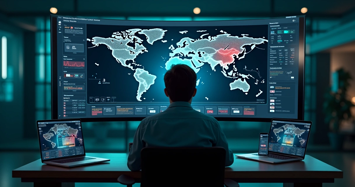 Dashboard de antifraude monitorando transações de e-commerce em tempo real 