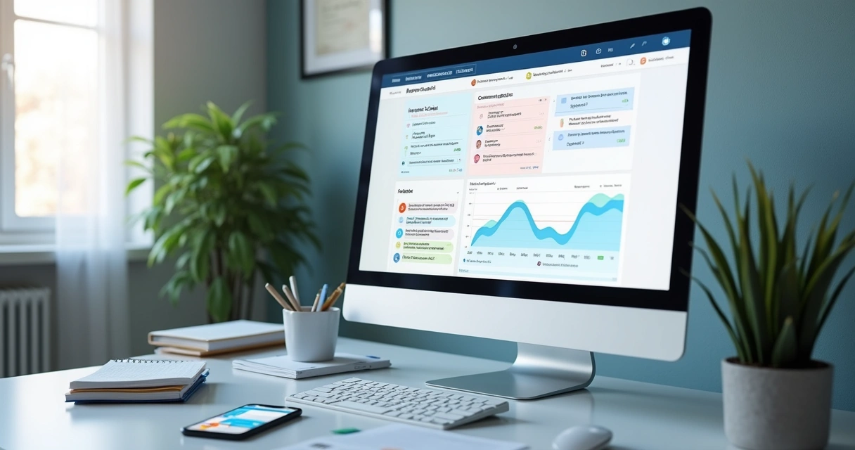Painel digital com métricas de atendimento em seguros