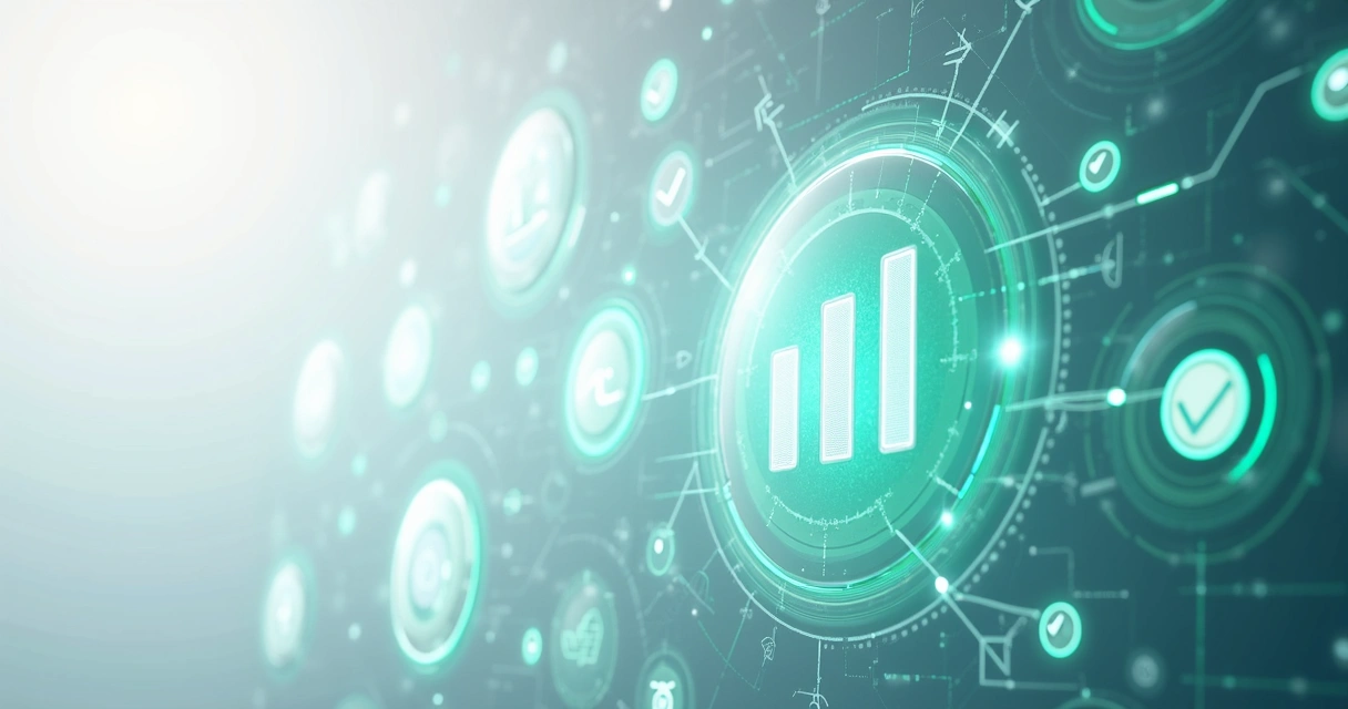 Painel digital mostrando automação de notas fiscais 