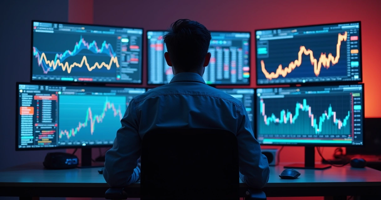 Exemplo de painel de controle de automação de trading de criptomoedas