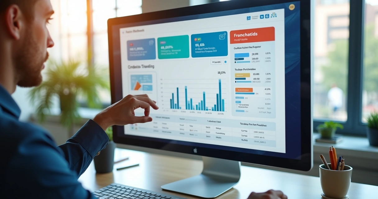 Painel administrativo mostrando a consolidação de pedidos em compras coletivas.