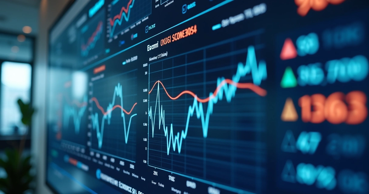 Painel com cenários econômicos e projeções de demanda 