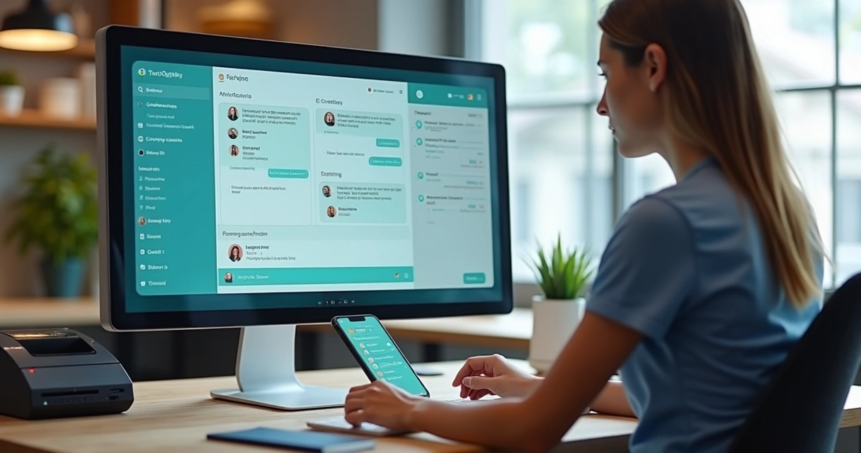 Painel com chatbot e gestão de pedidos em delivery 