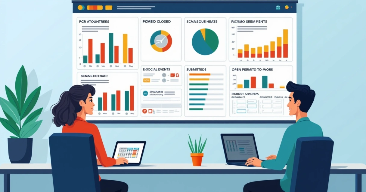 Painel de conformidade em SST 