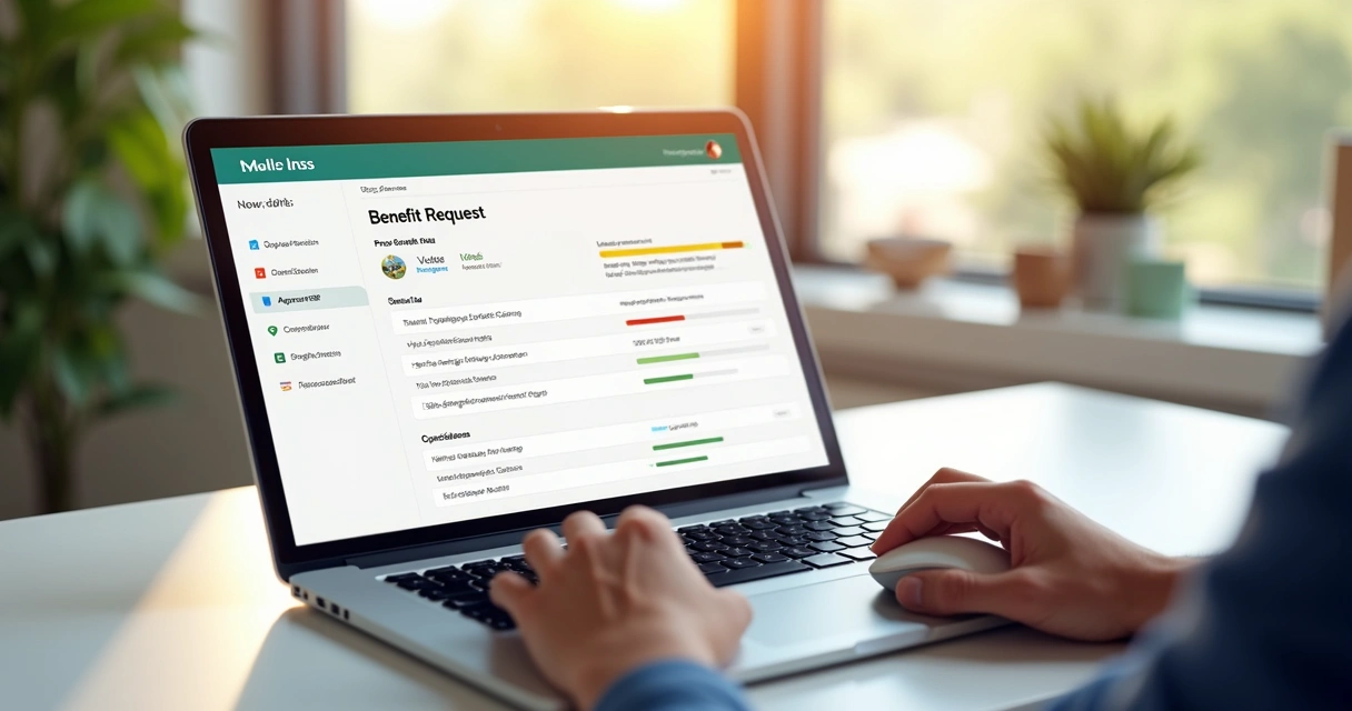 Tela do Meu INSS com consulta de andamento de pedido 