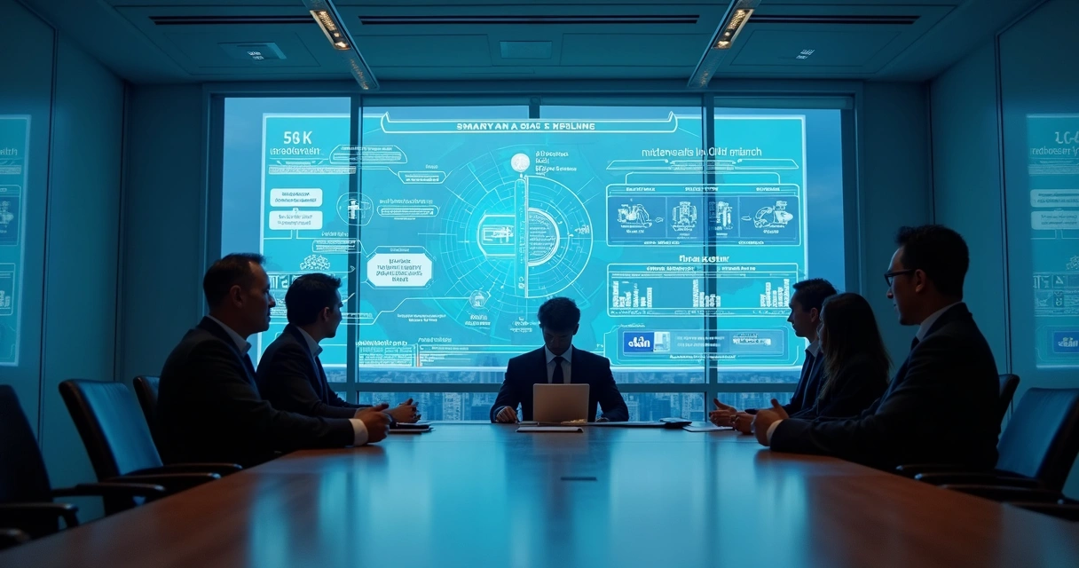 Painel digital com contrato e indicadores financeiros