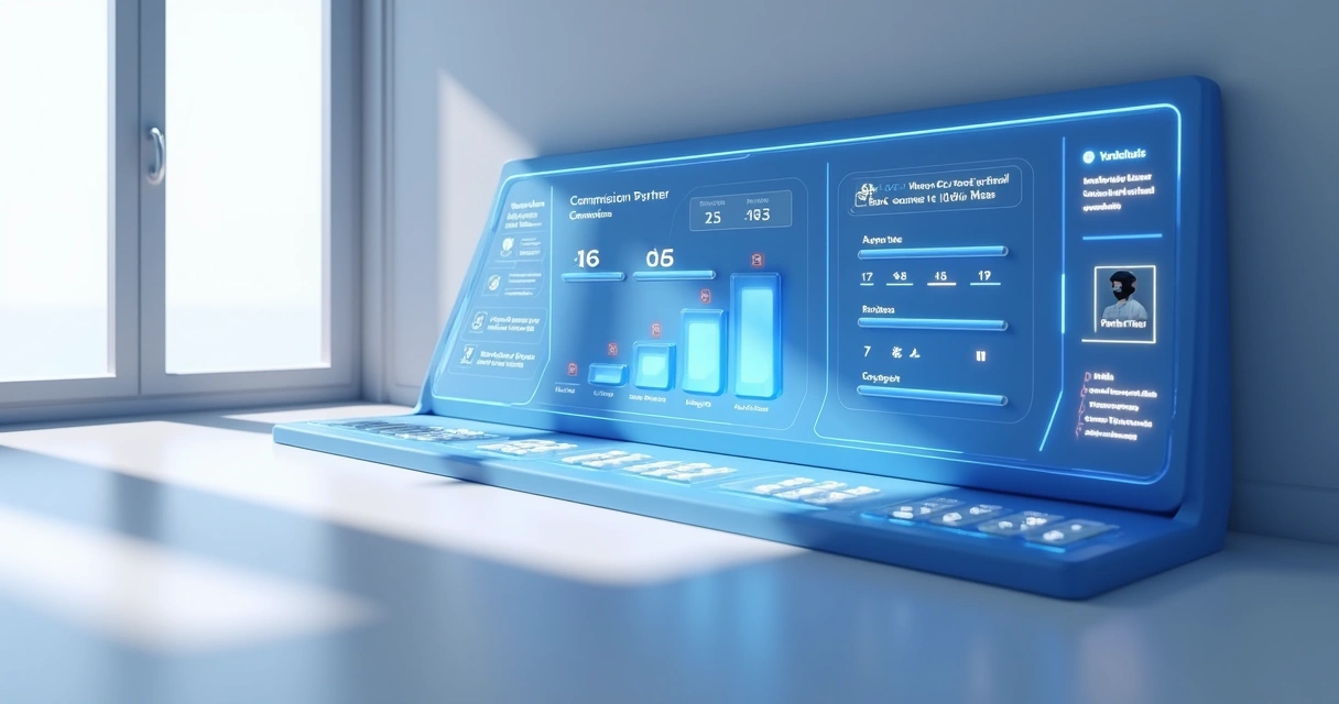 Painel de controle para comissionamento automatizado em parceria SaaS 