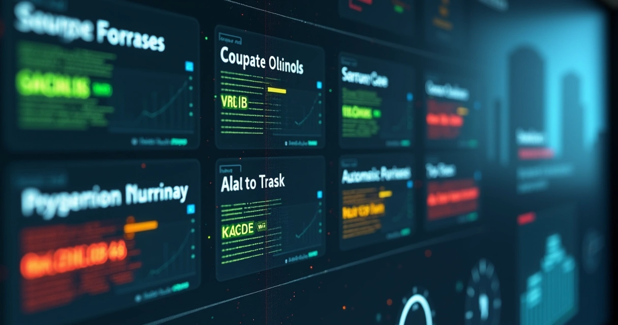 Painel digital mostrando o acompanhamento de tarefas e prazos de diferentes condomínios