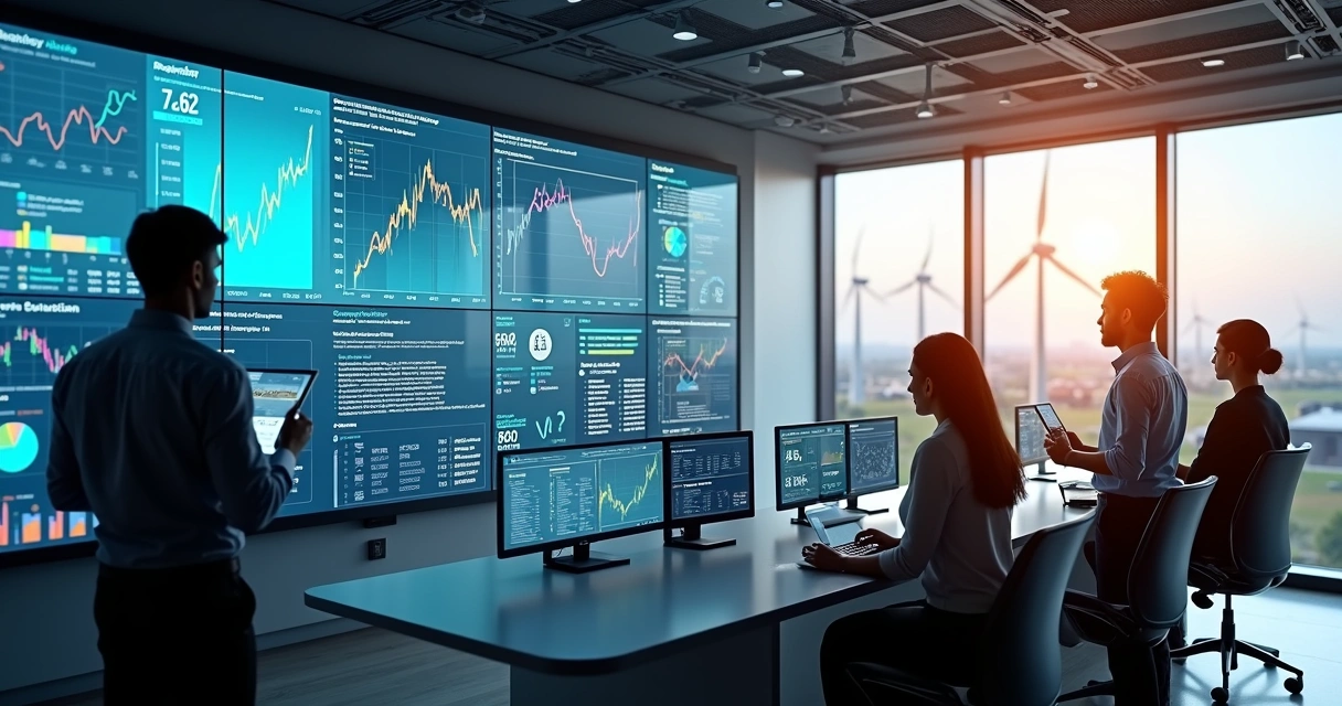 Painel digital mostra controle do consumo de energia em tempo real 
