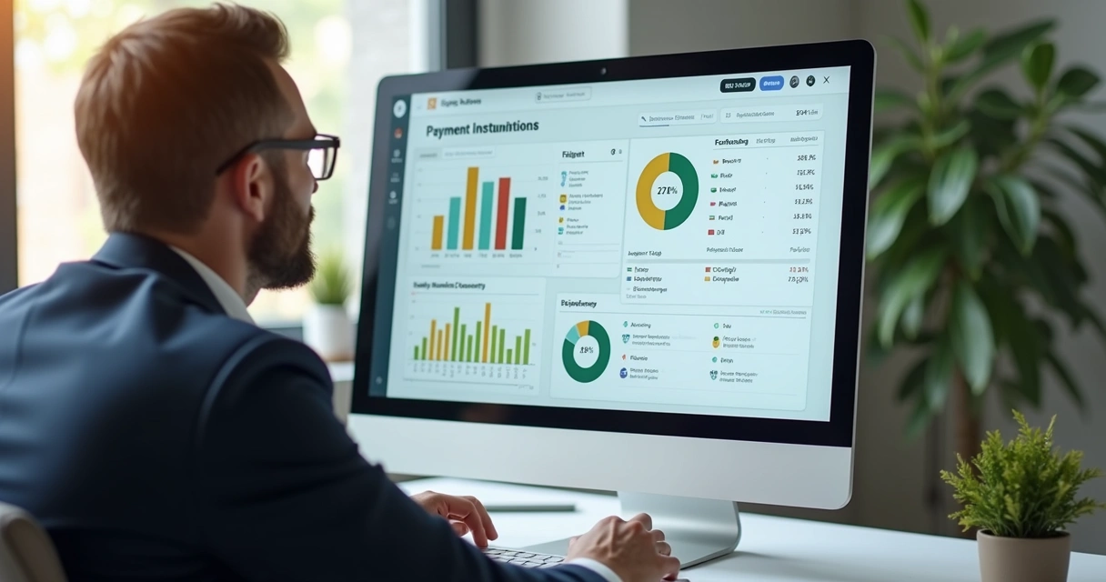 Painel digital de controle de pagamentos parcelados