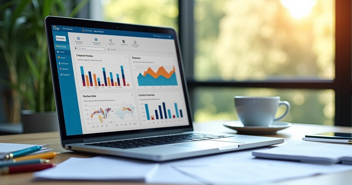 Dashboard com relatórios financeiros de revenda gráfica para tomada de decisões 