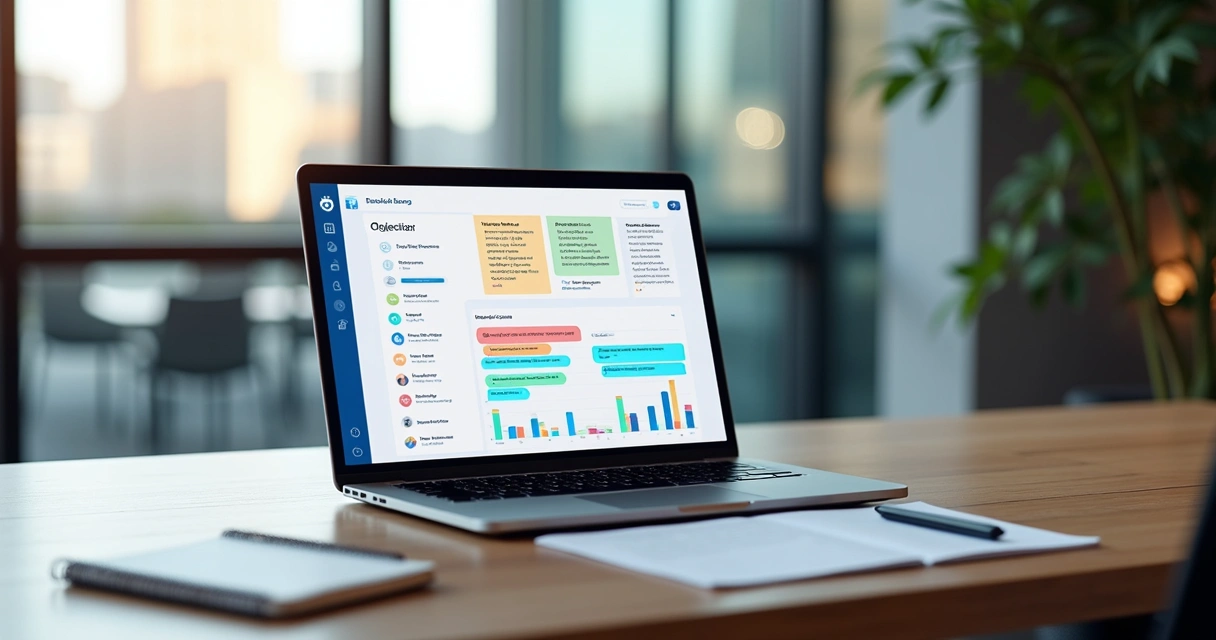 Dashboard with AI conversation and customer objections