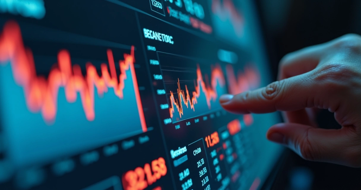 Painel de controle de PME mostrando comparação de indicadores com o setor