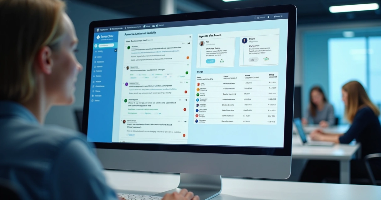 Painel com filas e distribuição automática de atendimentos