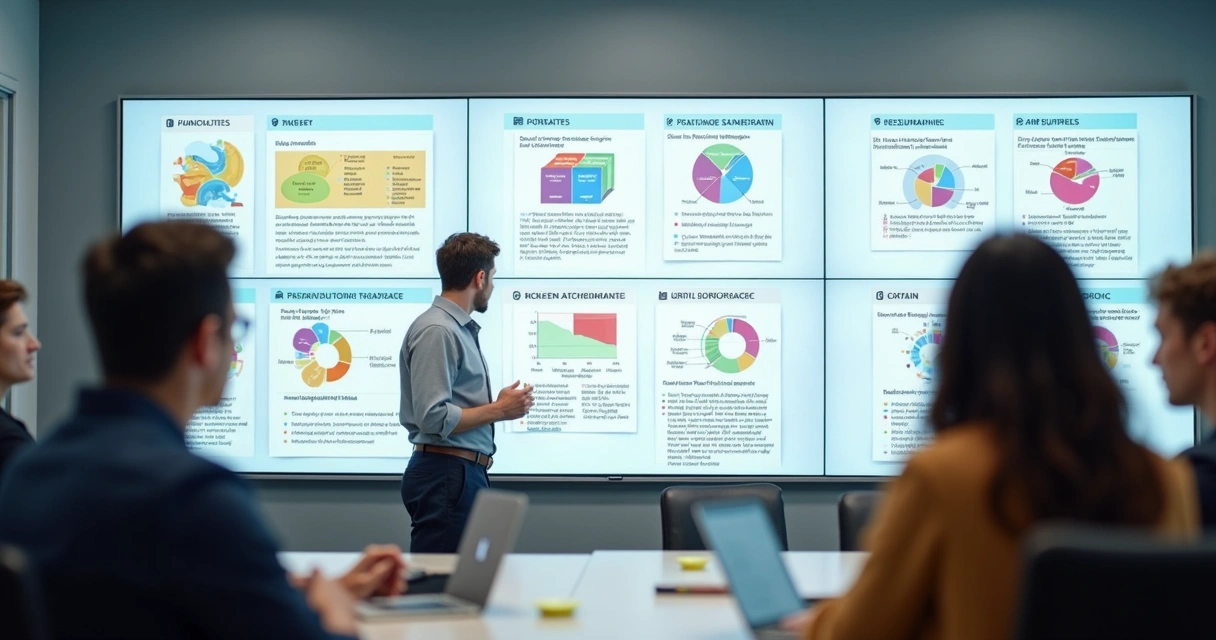 Painel com indicadores de participação e diversidade em decisões 