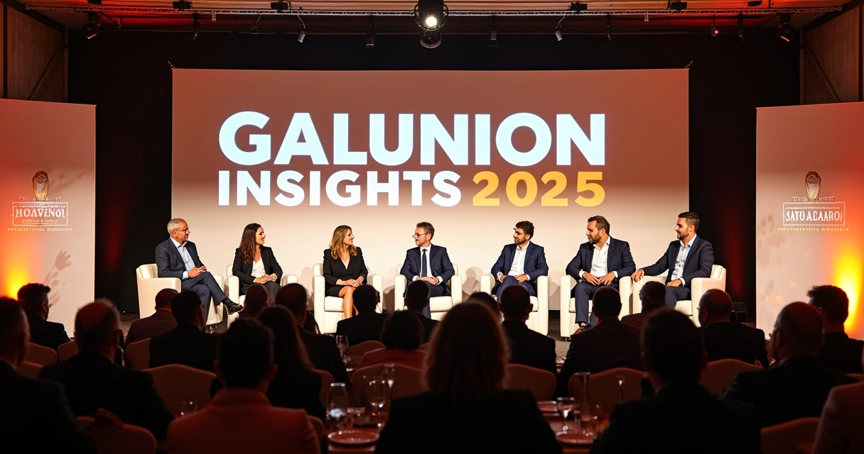 Painel de evento com líderes do foodservice debatendo tendências 