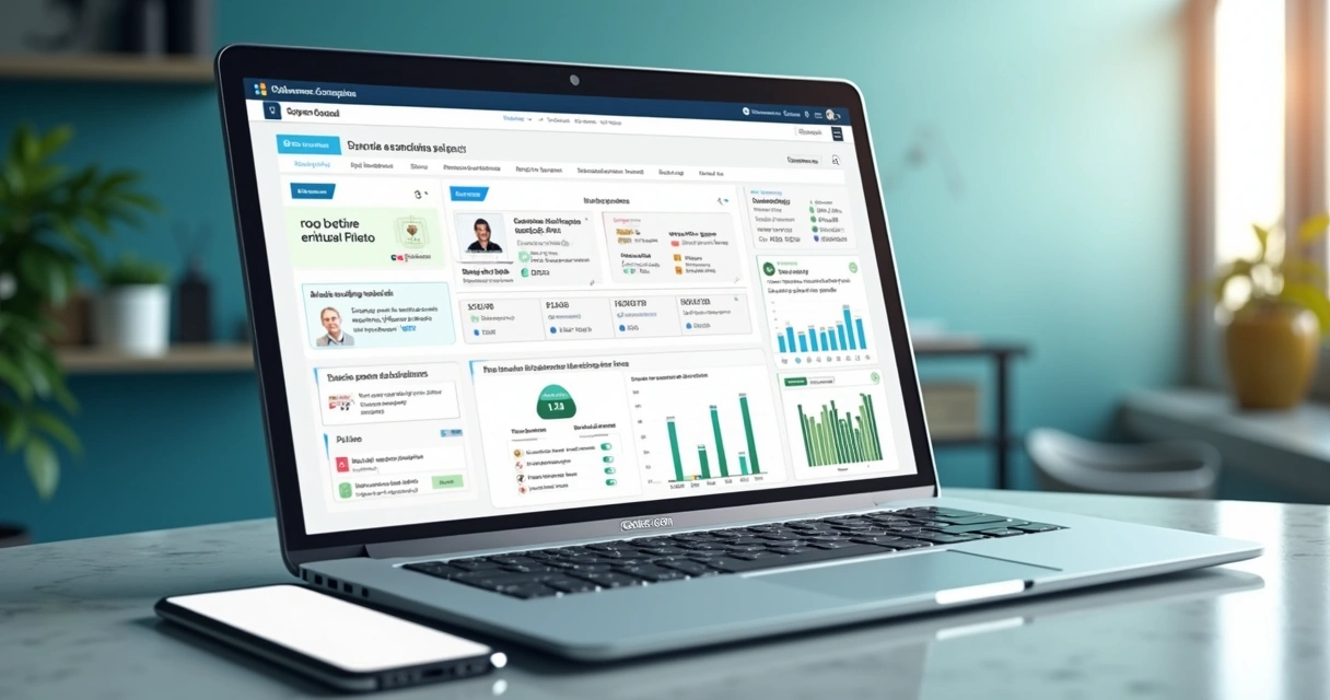 Painel visual de gestão condominial, mostrando tarefas, prazos, status e calendário 