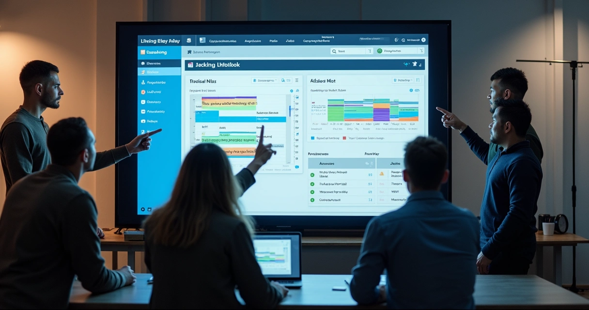 Painel de gestão de projetos fotográficos