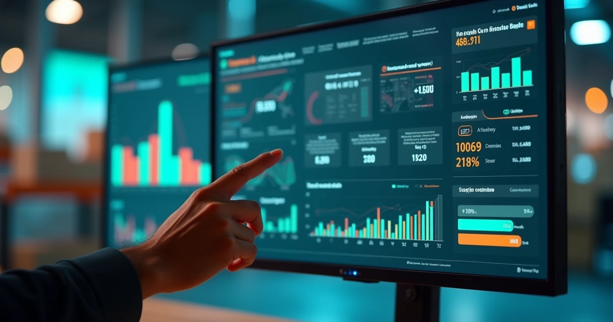 Dashboard inteligente mostra desempenho de operadores de estoque