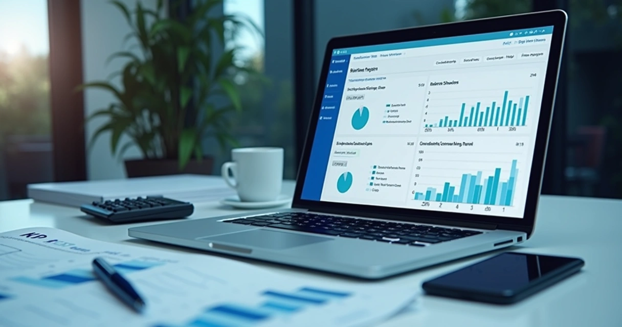 Painel com métricas de indicações e vendas no BPO 