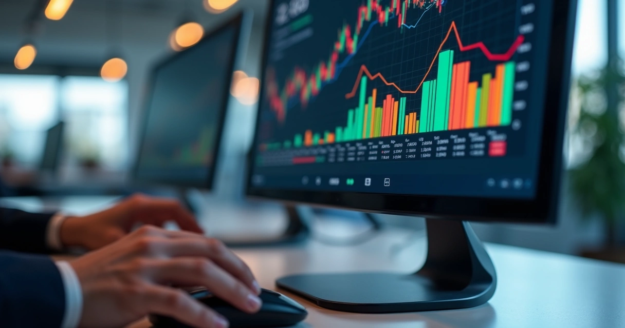 Painel digital de indicadores empresariais com métricas personalizadas 