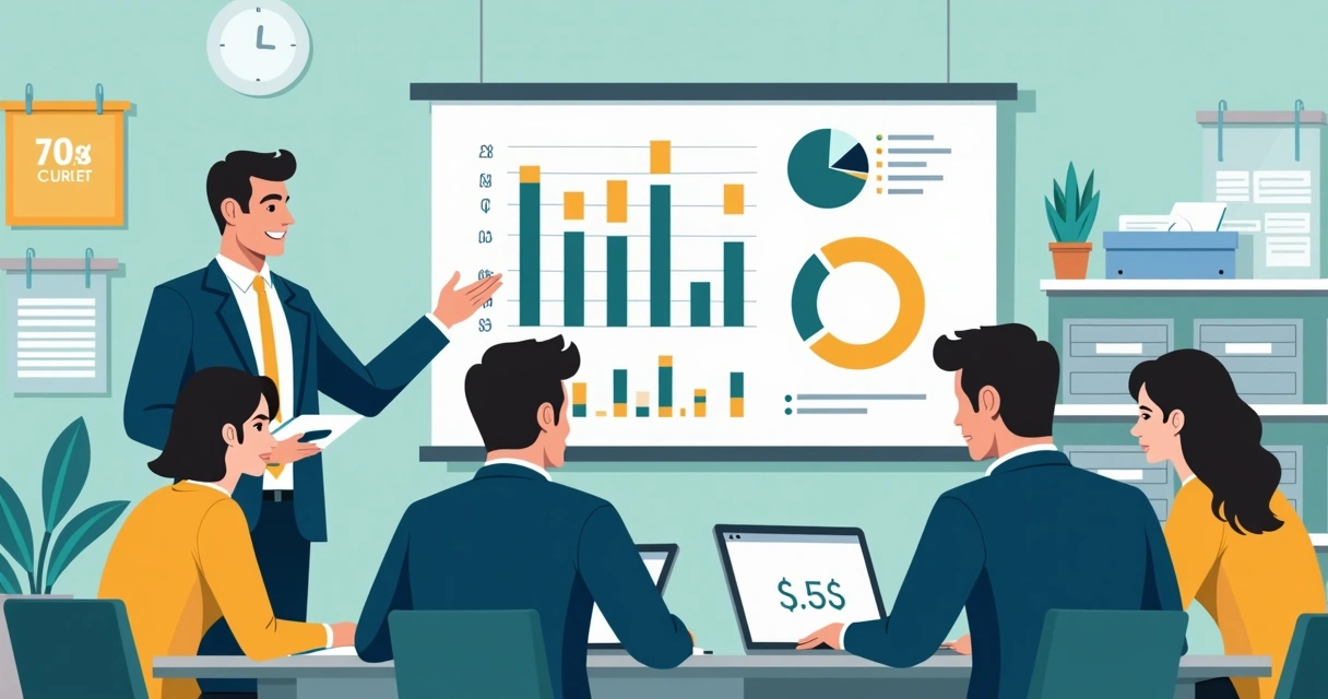 Painel com indicadores financeiros de assistência técnica