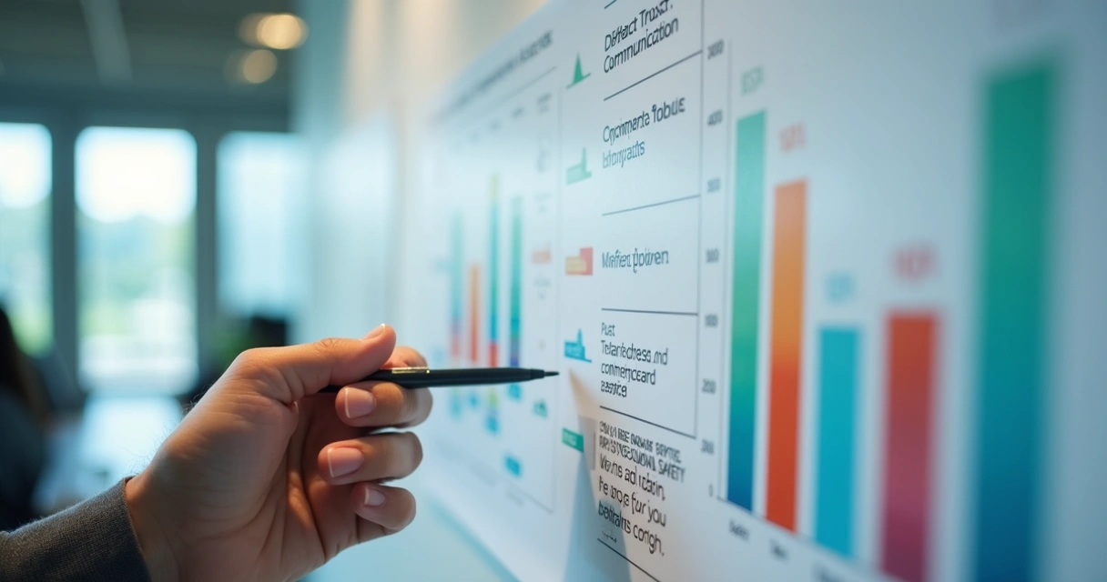 Painel com escalas de percepção, notas e comentários anônimos