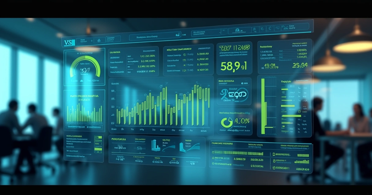 Dashboard digital exibindo métricas do funil de vendas e agentes de IA mostrando sugestões 