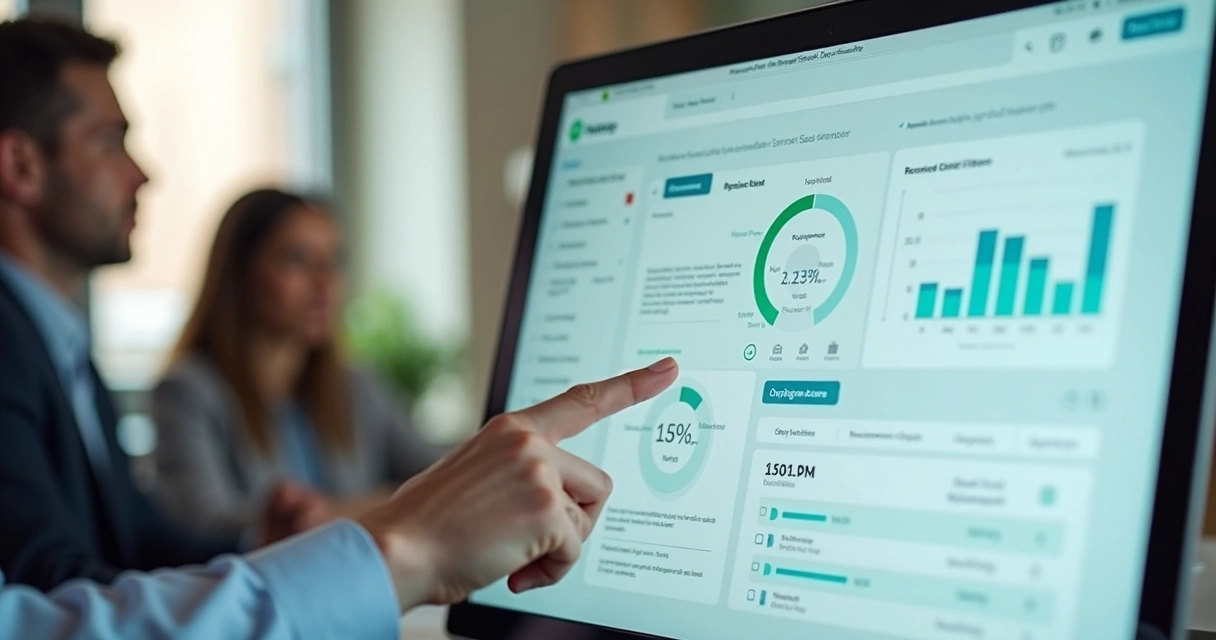 Painel com métricas de vendas e insights de conversas no WhatsApp 