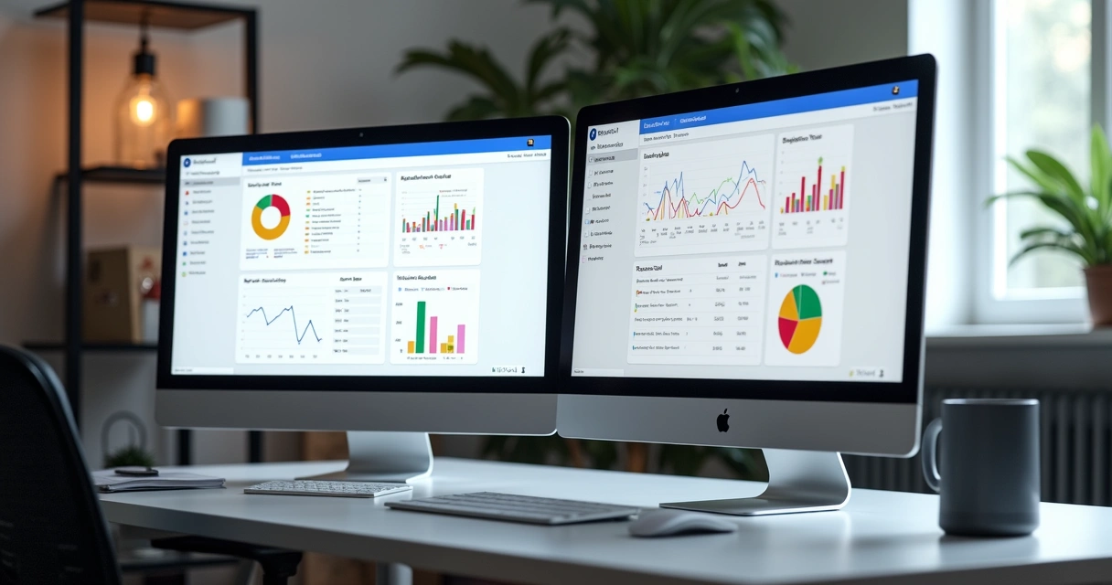 Painel de integração de dados do Search Console com outras ferramentas de marketing